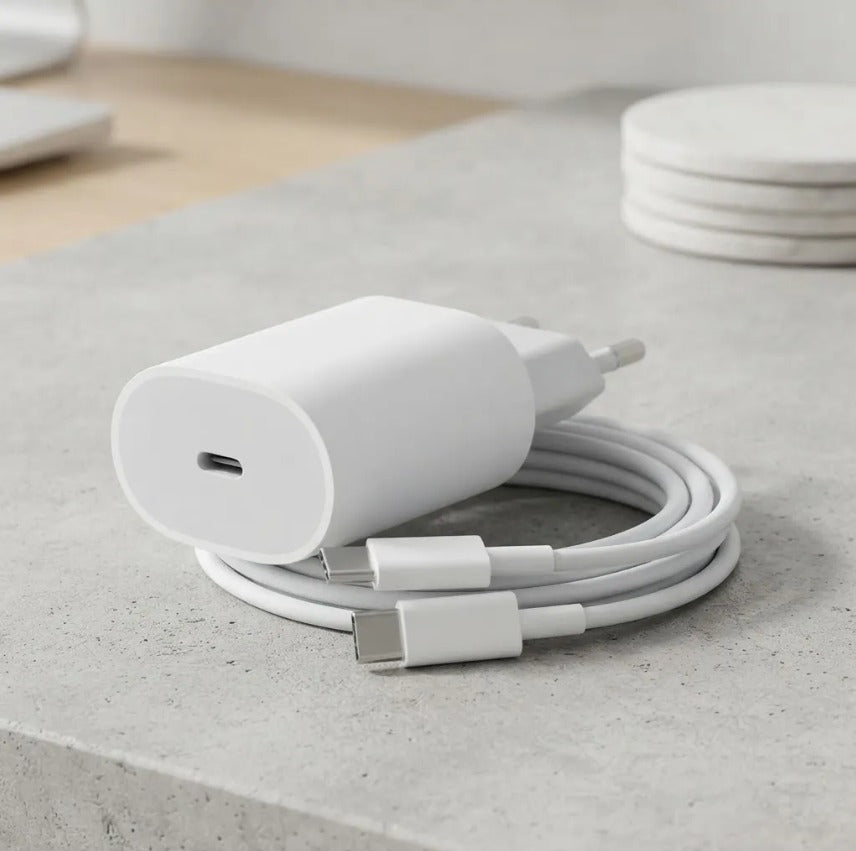 Cargador completo USB-C a USB-C 20W